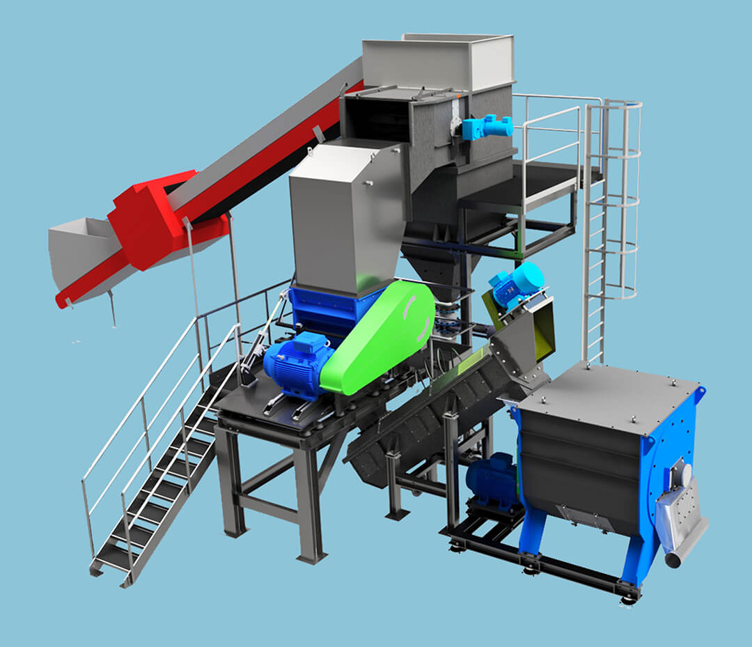 Nuga Recytech – Plastic Recycling – Compact Washing Line Nuga Recytech - Plastic Recycling - Compact Washing Line