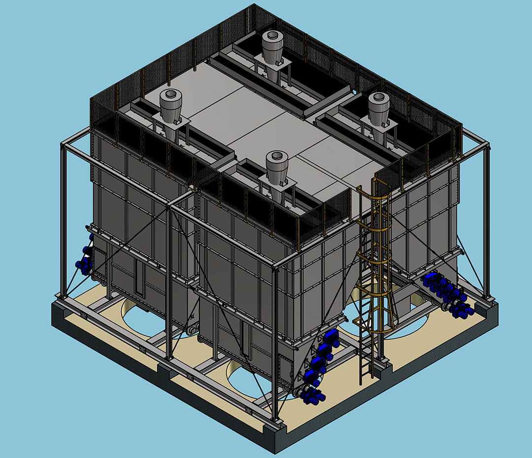 Nuga Recytech – Plastic Recycling – Mixing Silos Nuga Recytech - Plastic Recycling - Mixing Silos