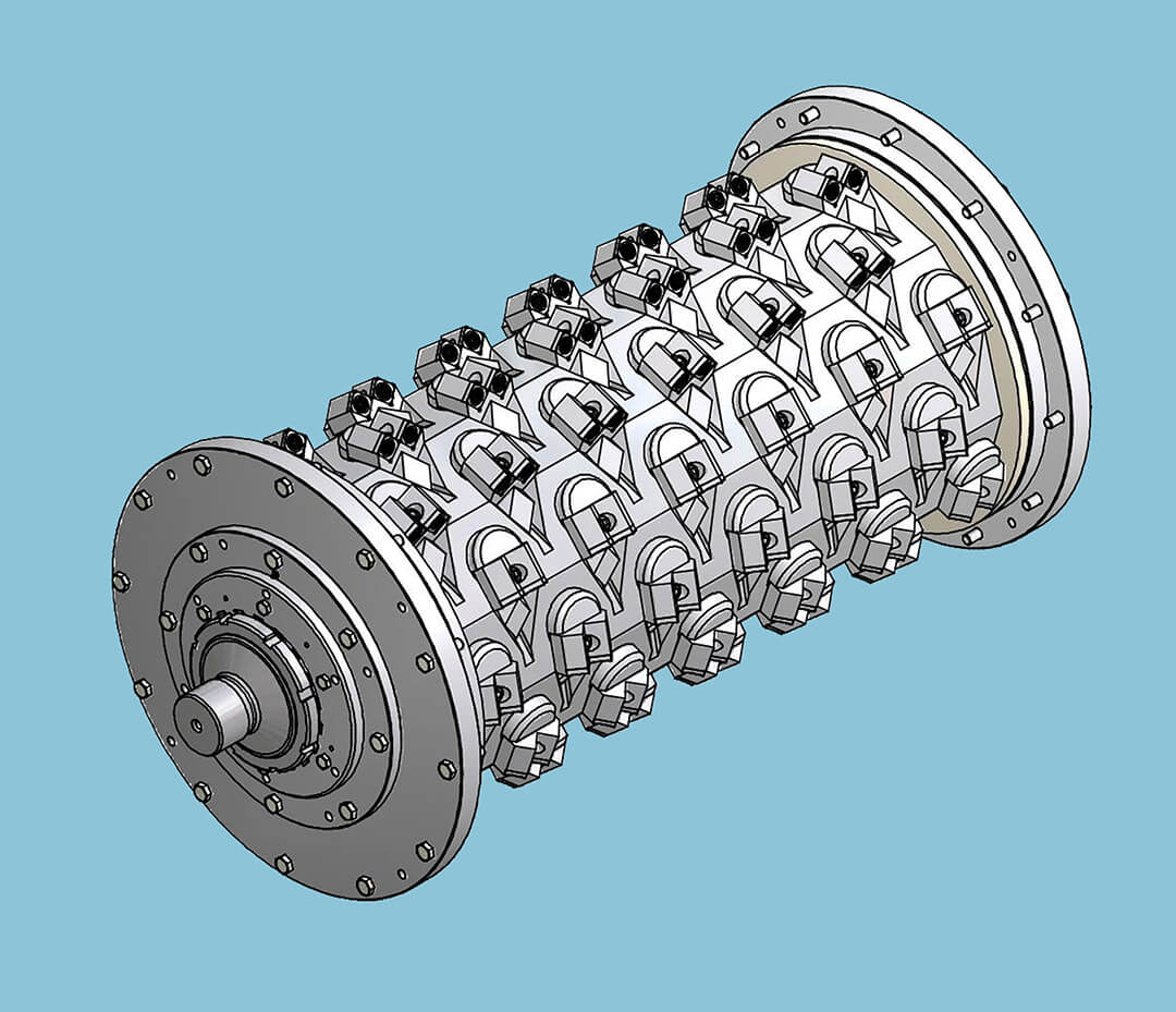 Nuga Recytech – Plastic Recycling – Rotor Shredder Nuga Recytech - Plastic Recycling - Rotor Shredder