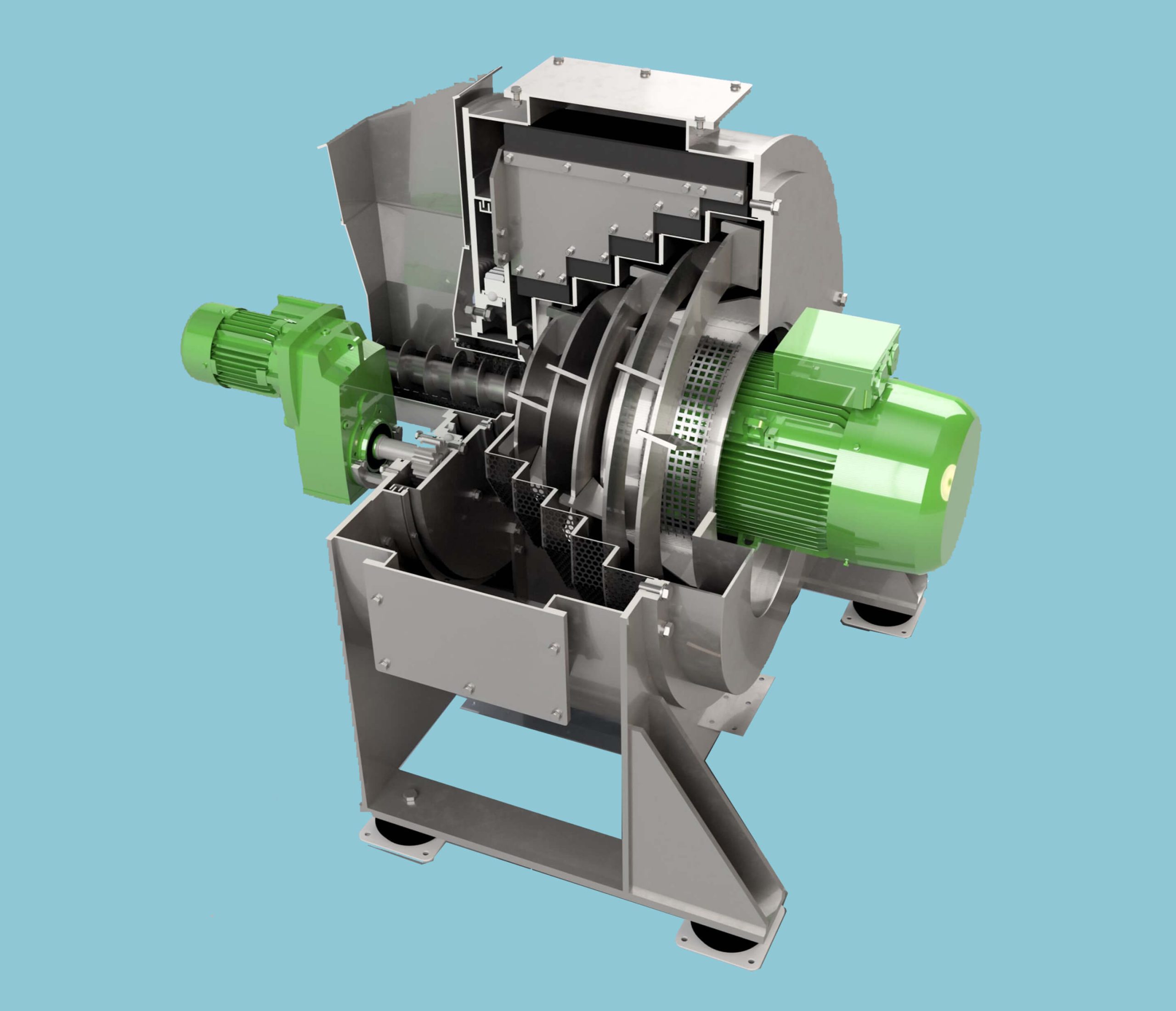 Nuga Recytech – Plastic Recycling – Step Dryer Nuga Recytech - Plastic Recycling - Step Dryer